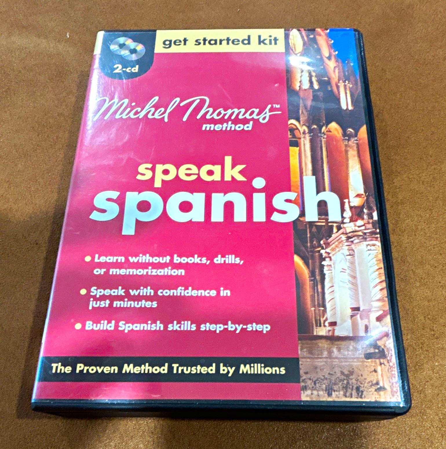 Michel Thomas Method Speak Spanish Get Started Kit Beginner 2-CD Audio CD Course