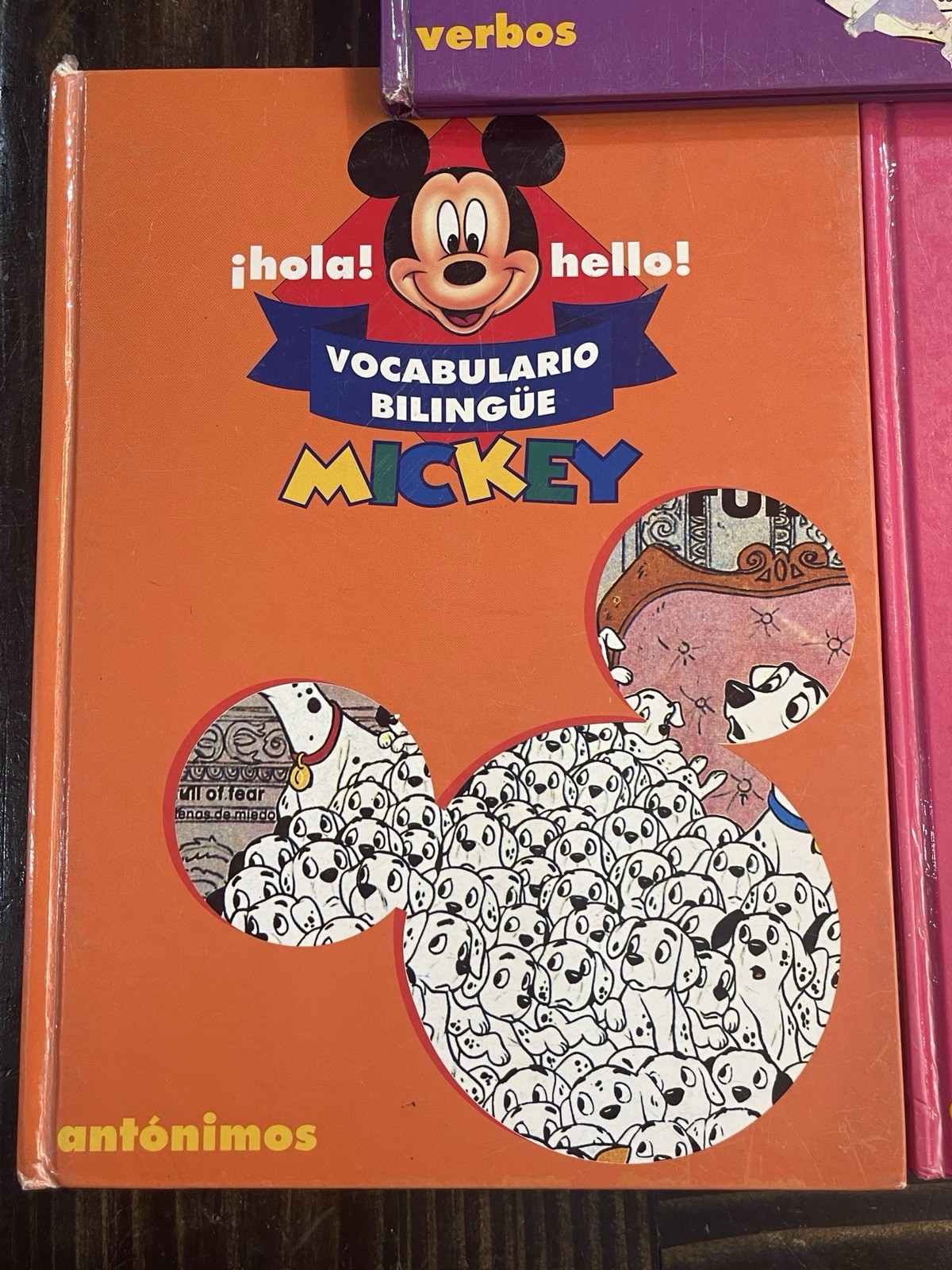 Disney Learn English Books for Spanish Speakers – Bilingual Storybooks Lot of 5