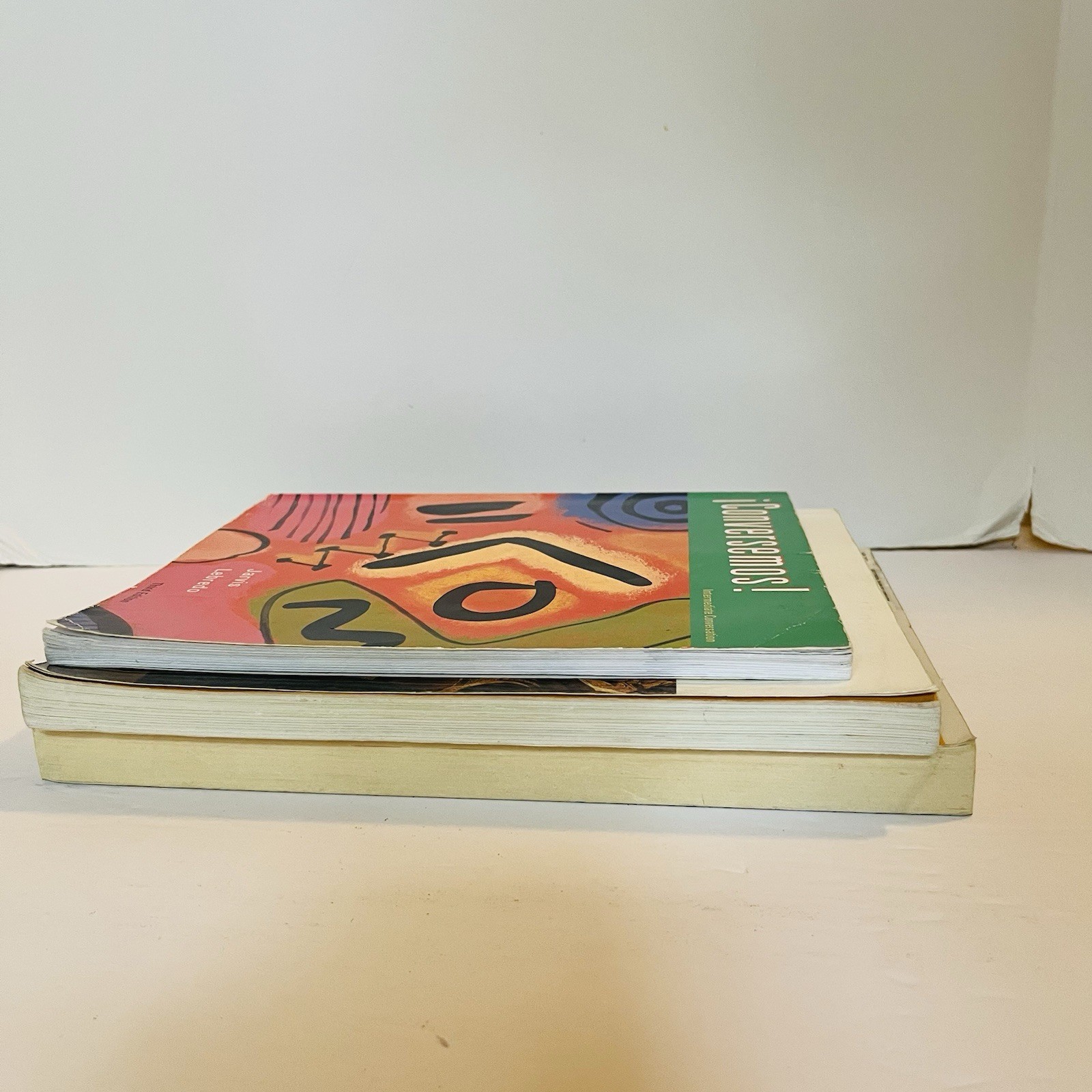Lot 3 Intermediate Spanish Grammar Learning Books Conversacion Repaso CD Barron