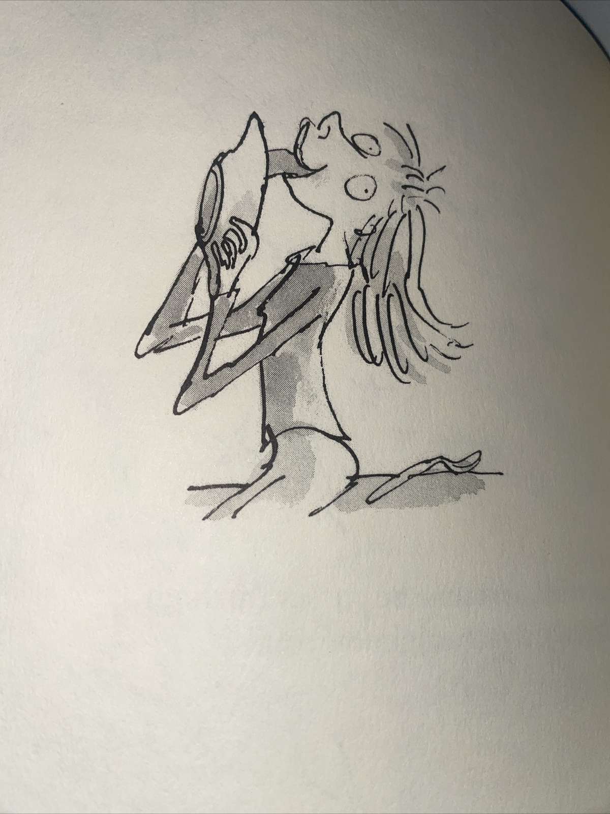 Rhyme Stew 1st Edition 4th Print 1989 Roald Dahl Quentin Blake Hardcover Book
