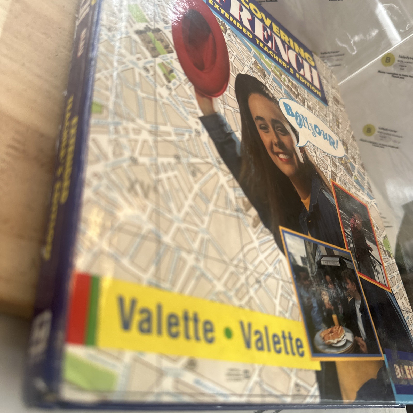 Discovering French: Bleu Hard Cover French Textbook