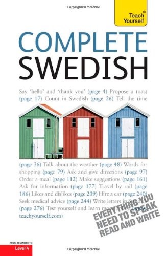COMPLETE SWEDISH: A TEACH YOURSELF GUIDE (TY: LANGUAGE By Vera Croghan & VG