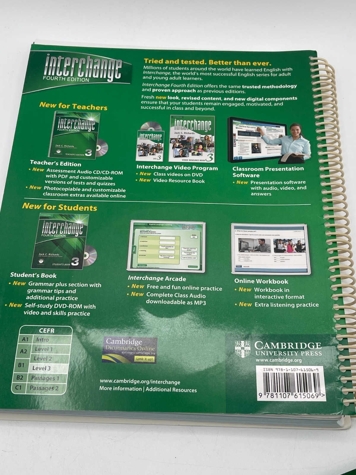Cambridge Interchange 3 – Teacher, Workbook & Video Resource – 4th Edition