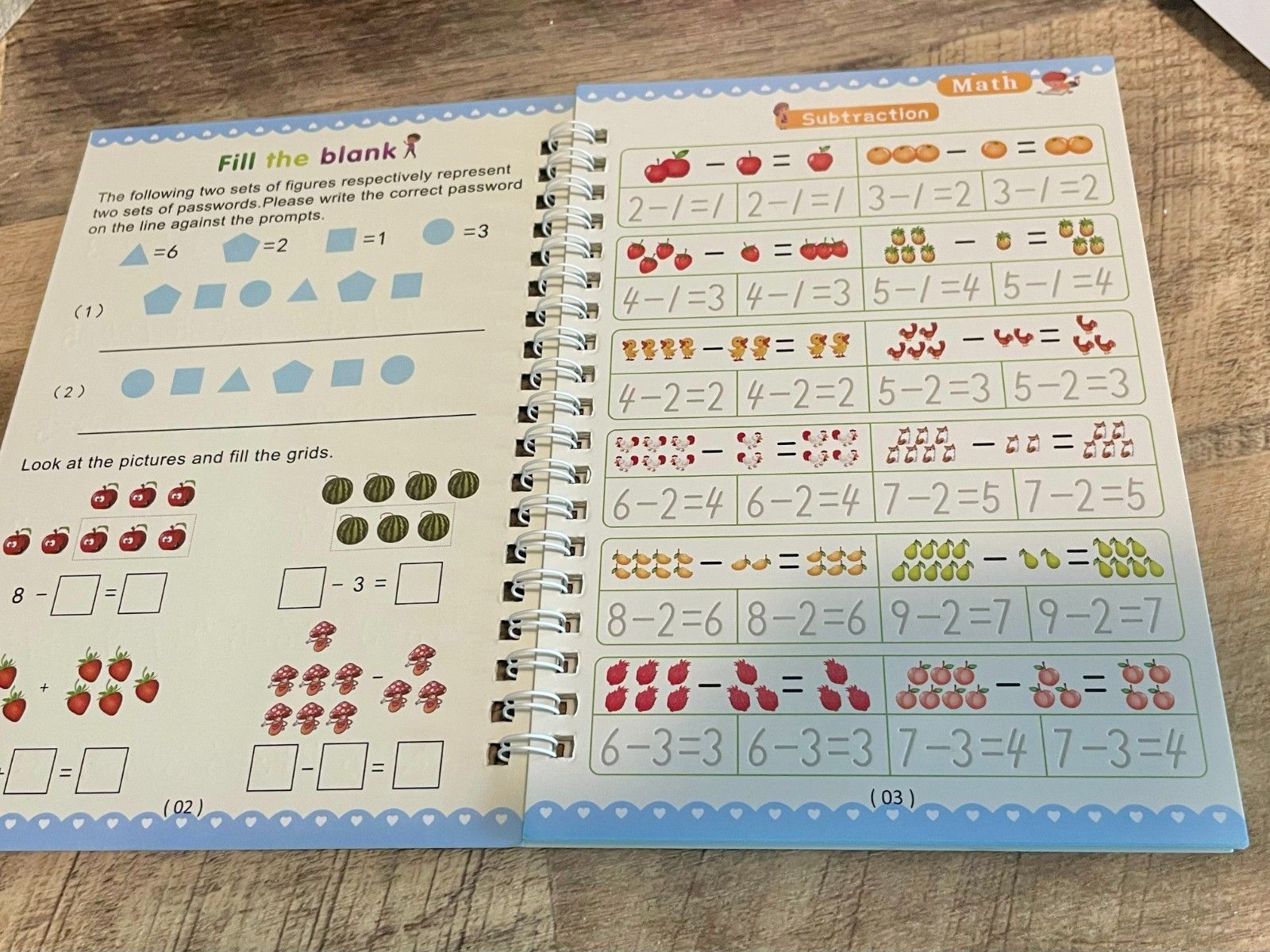 Magic Groove Practice Copybook, Reusable Writing for Preschool Montessori