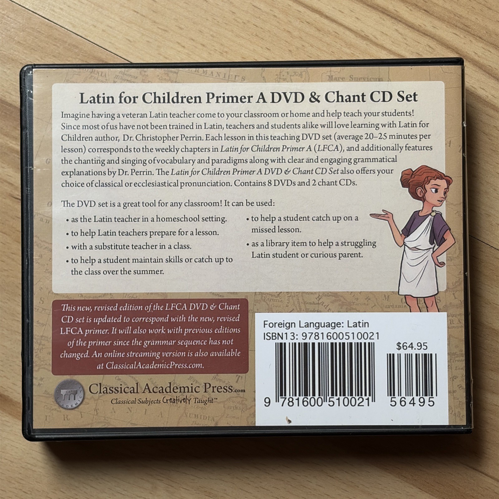 Latin For Children Primer A DVD Chant CD Set Classical & Ecclesiastical Revised