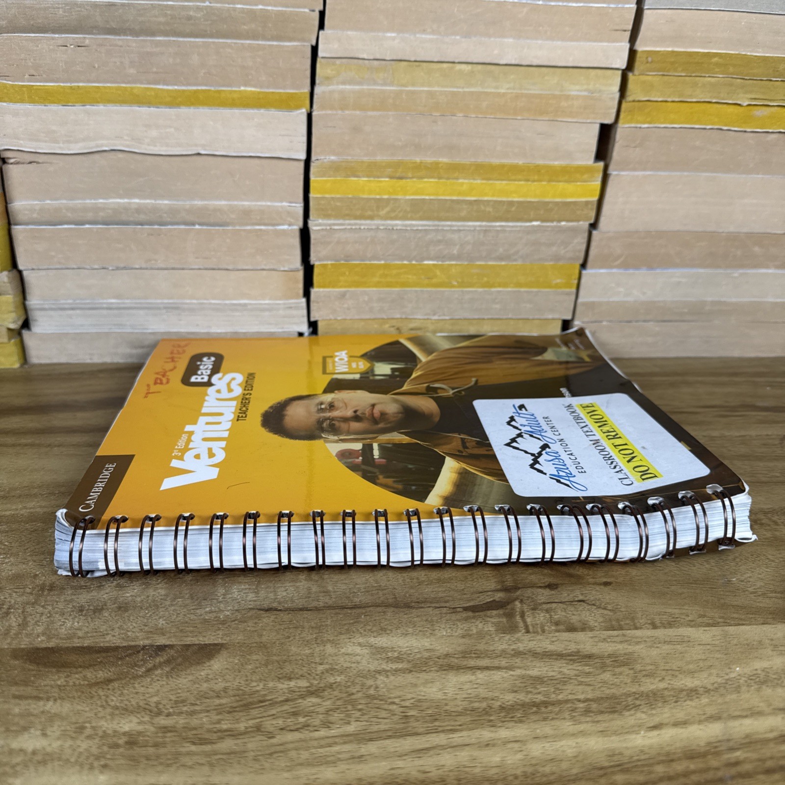 Ventures Basic Teacher’s Edition Spiral Paperback Acceptable Condition