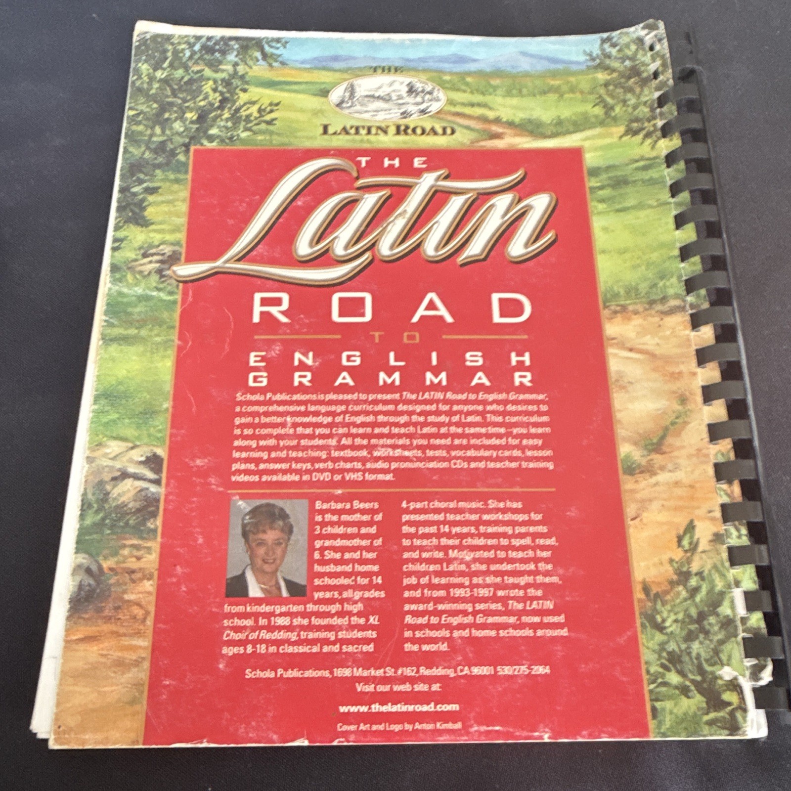 The Latin Road to English Grammar Vol 1 Worksheets Workbook Ring/Wire Bound