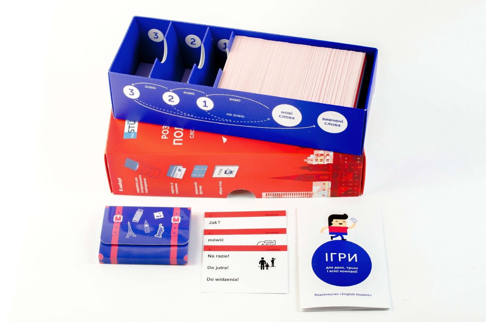 Spoken Polish. Words and phrases. 500 flashcards, 25 topics, 6 games