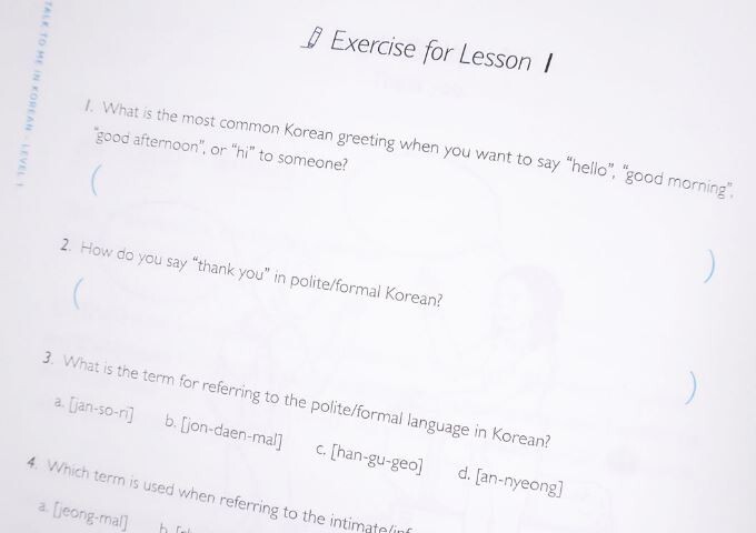Talk To Me In Korean Levels 1-5 Package (Textbooks + Workbooks)