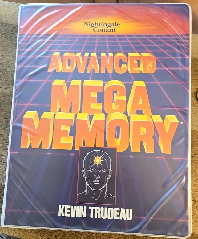 KEVIN TRUDEAU ADVANCED MEMORY COURSE CASSETTES/VIDEO/WORKBOOK