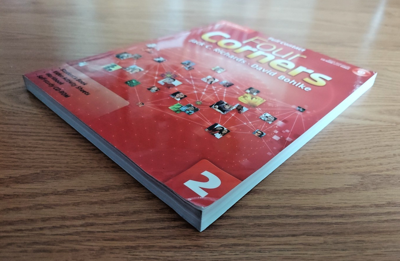 Four Corners Full Contact Level 2 by Jack C. Richards David Bohlke CD with Video