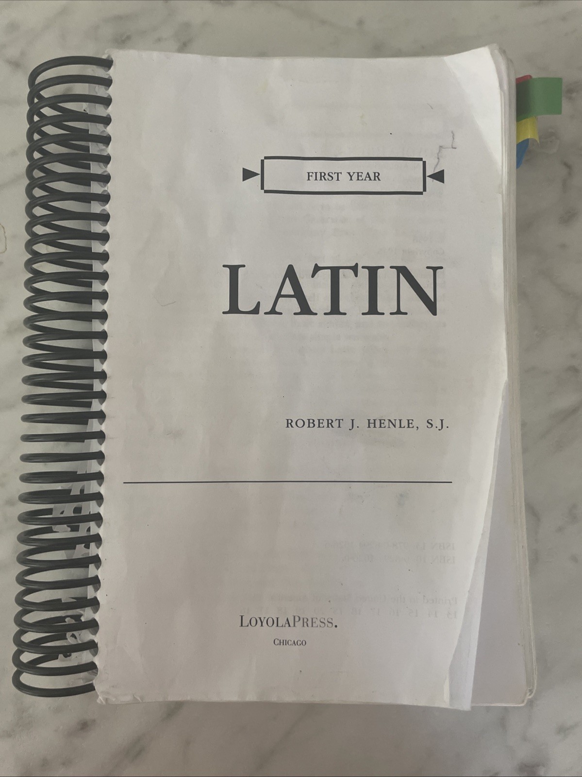 Henle Latin Ser.: First Year Latin by Robert J. Henle (1958, Trade Paperback)