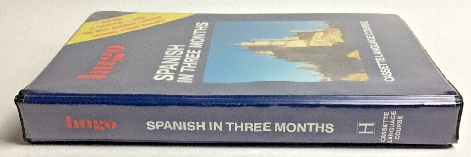 Hugo: Spanish In 3 Months, 4 Cassette Language Course 1984