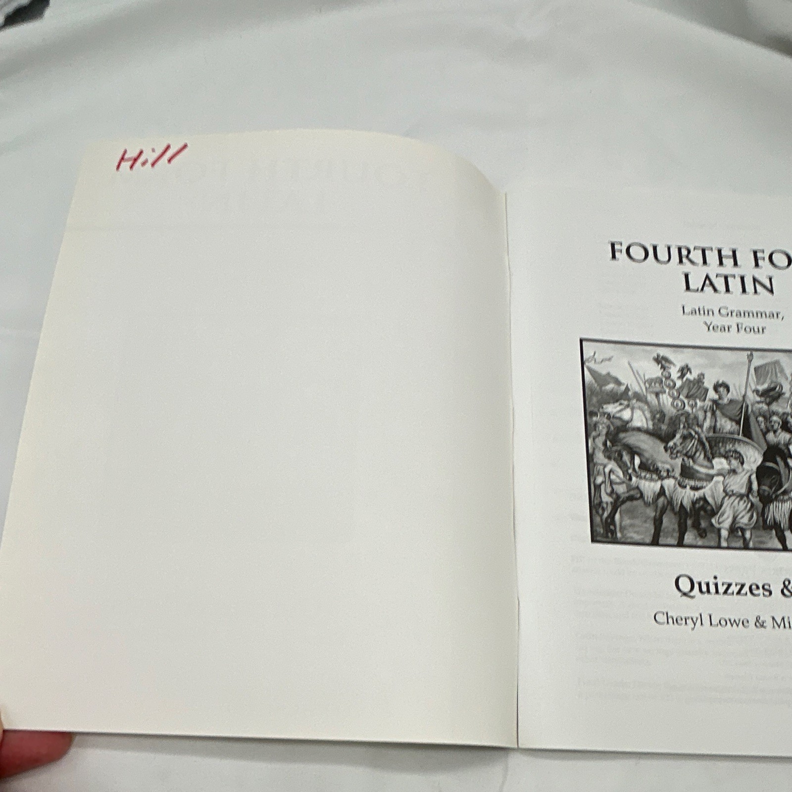 Memoria Press Fourth Form Latin Year 4 Set A1 Beginner Spiral Bound 2003