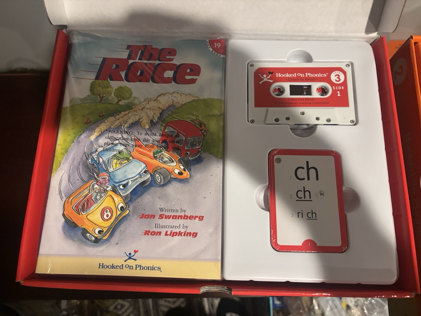 Hooked On Phonics 1998 Deluxe Set Level 1-5 Parents Cassettes & Books, Games 👀