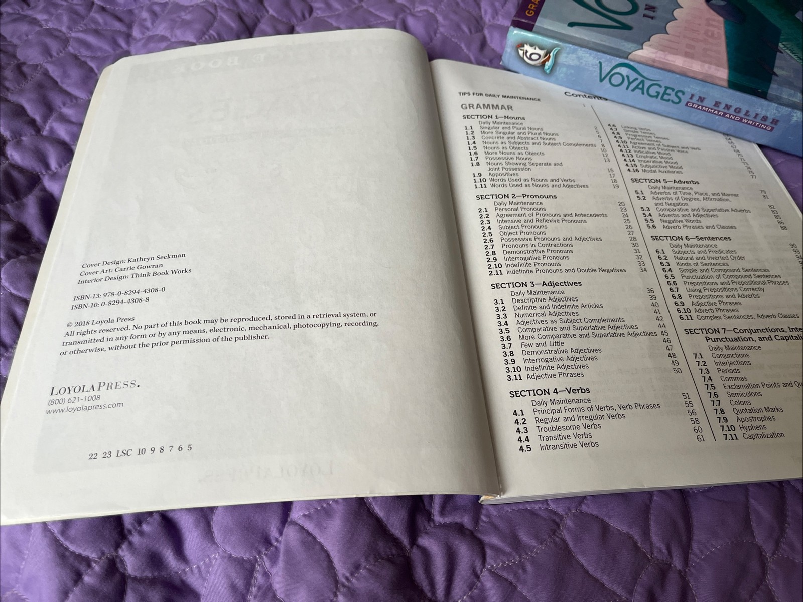 Voyages in English: Grammar and Writing, Grade 6, Student Editio