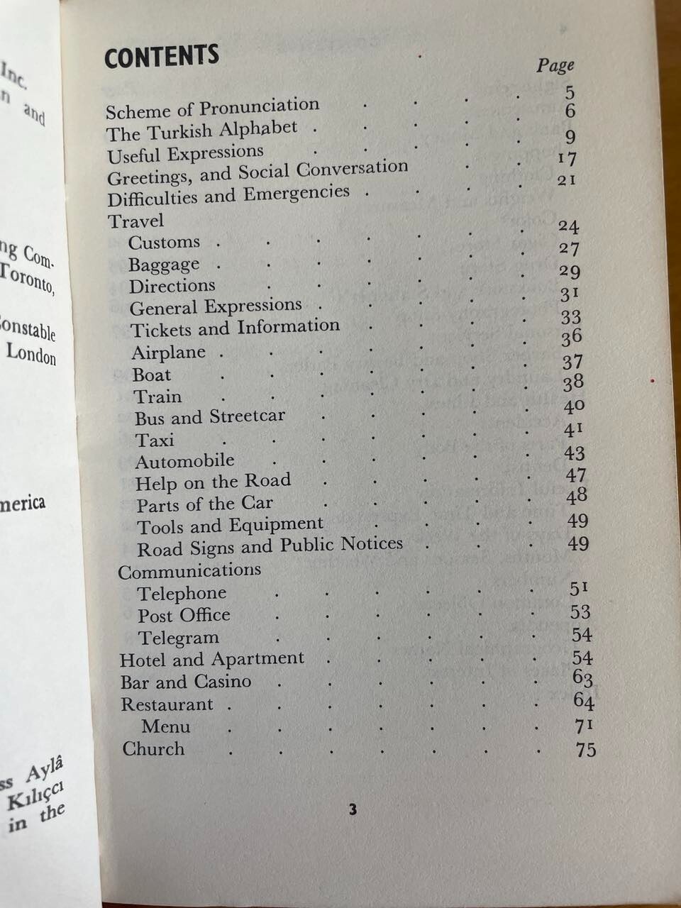 “Say It In Turkish” Dover Phrase Book Travel Language Miles & Seniz 1958 Vintage
