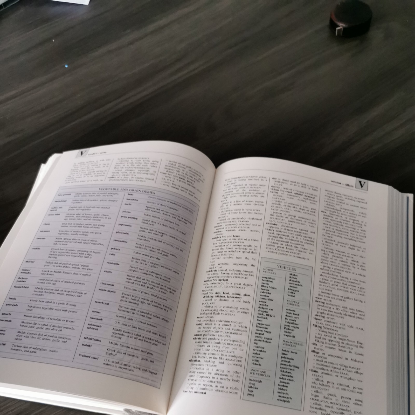 1989 Readers Digest Reverse Dictionary First Edition Hard Back