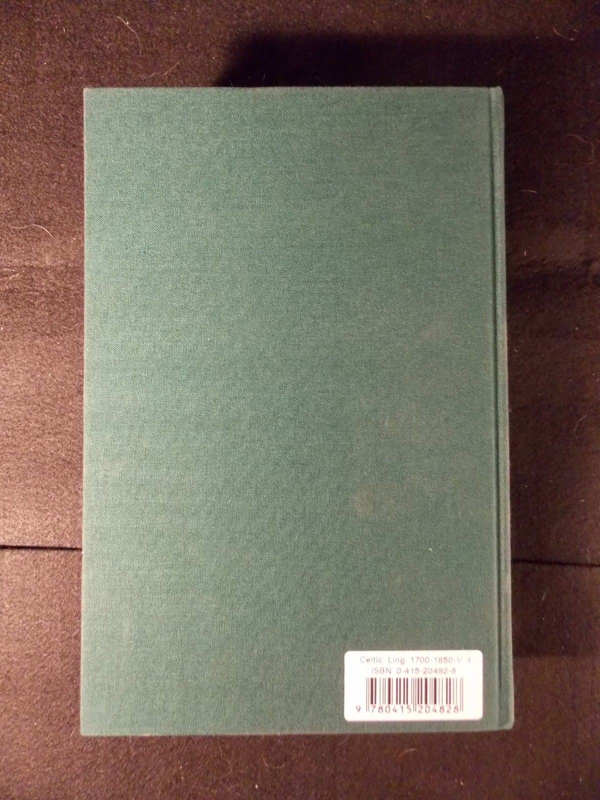 Celtic Linguistics, 1700-1850 Volume 4 by Davis D R Staff (2004, Hardcover)