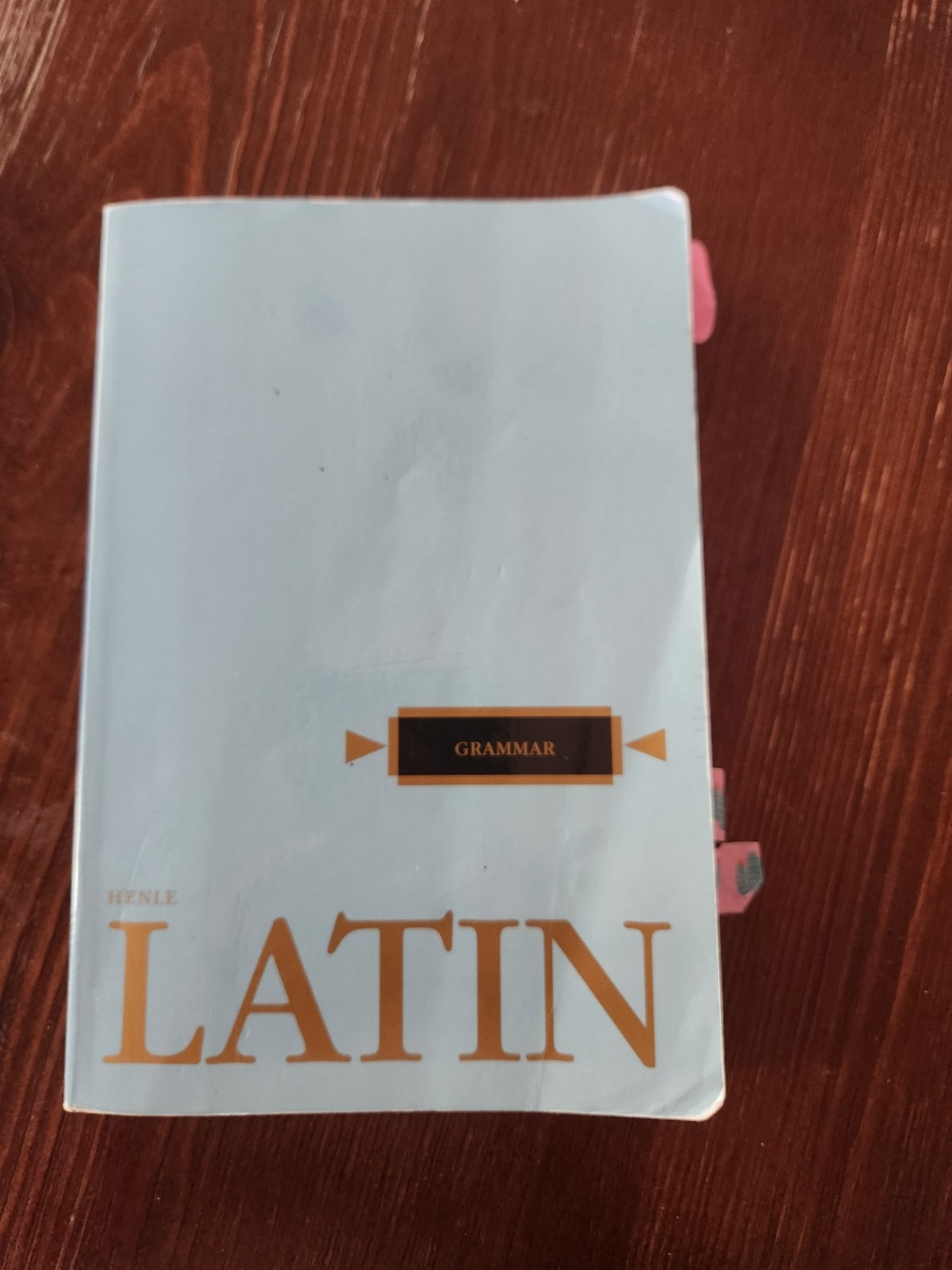 Henle Latin Ser.: Latin Grammar by Robert J. Henle (1980, Trade Paperback)