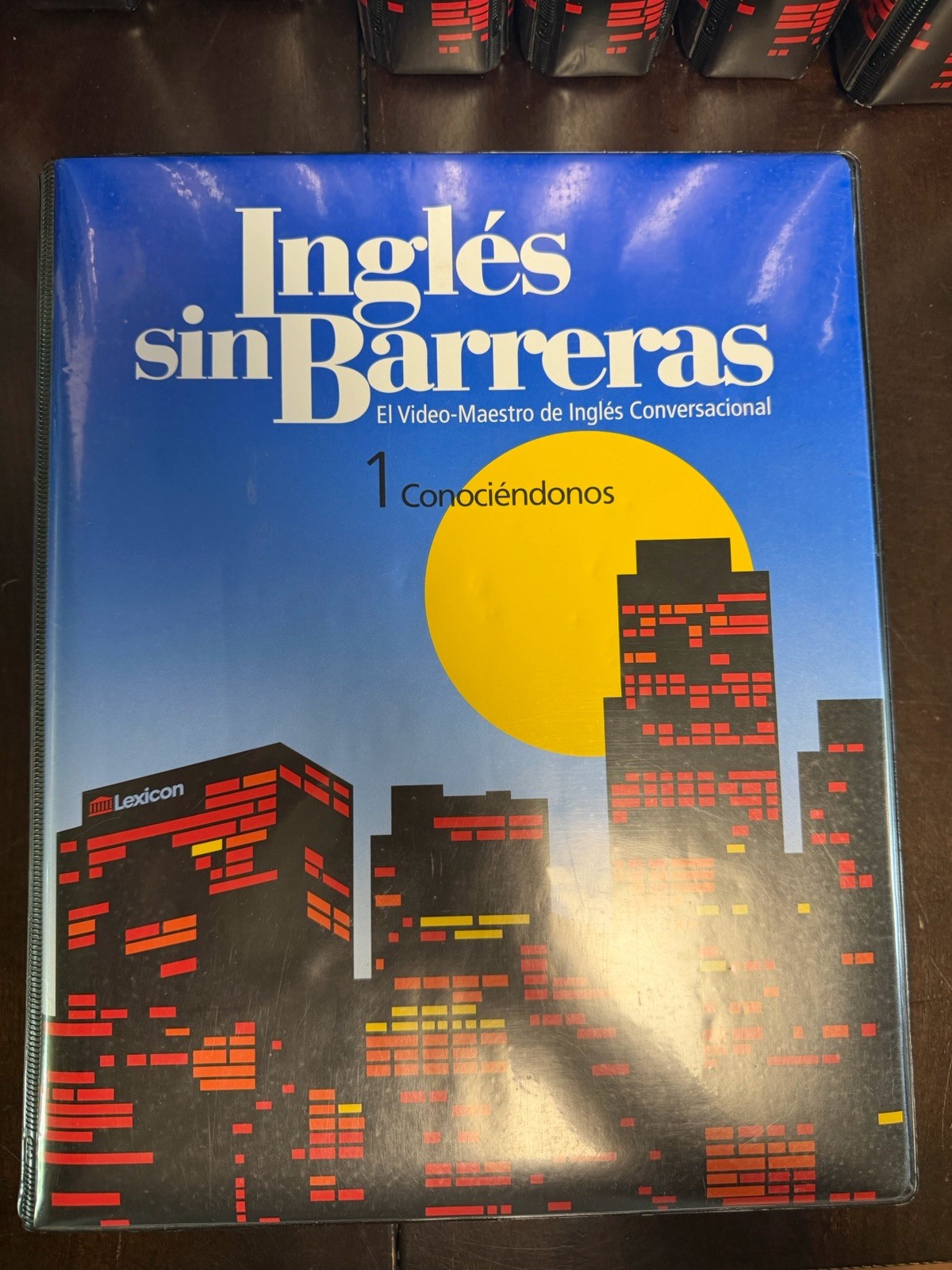 Ingles sin Barreras Vol 1-12 Near Complete: 11 Manuals, 12 Workbooks, 12 VHS.