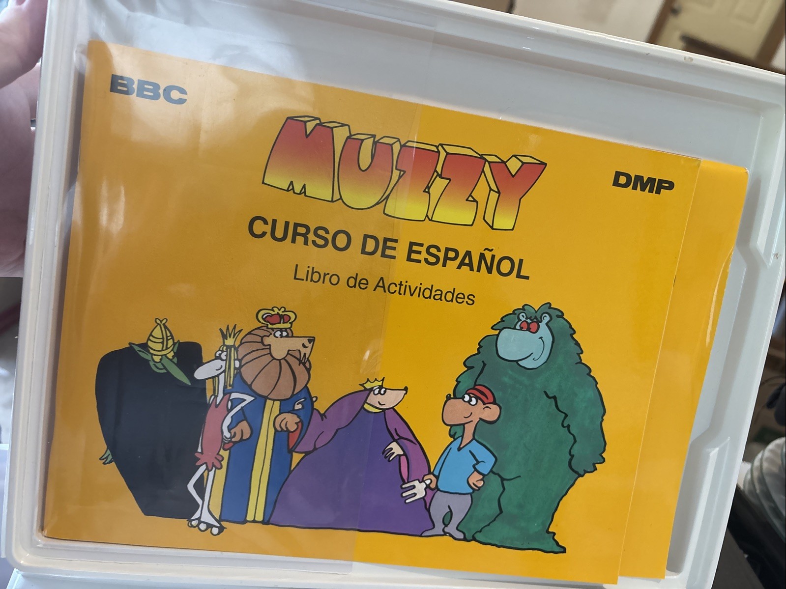 Muzzy The BBC Language Course For Children Spanish VHS And Cassette *READ*