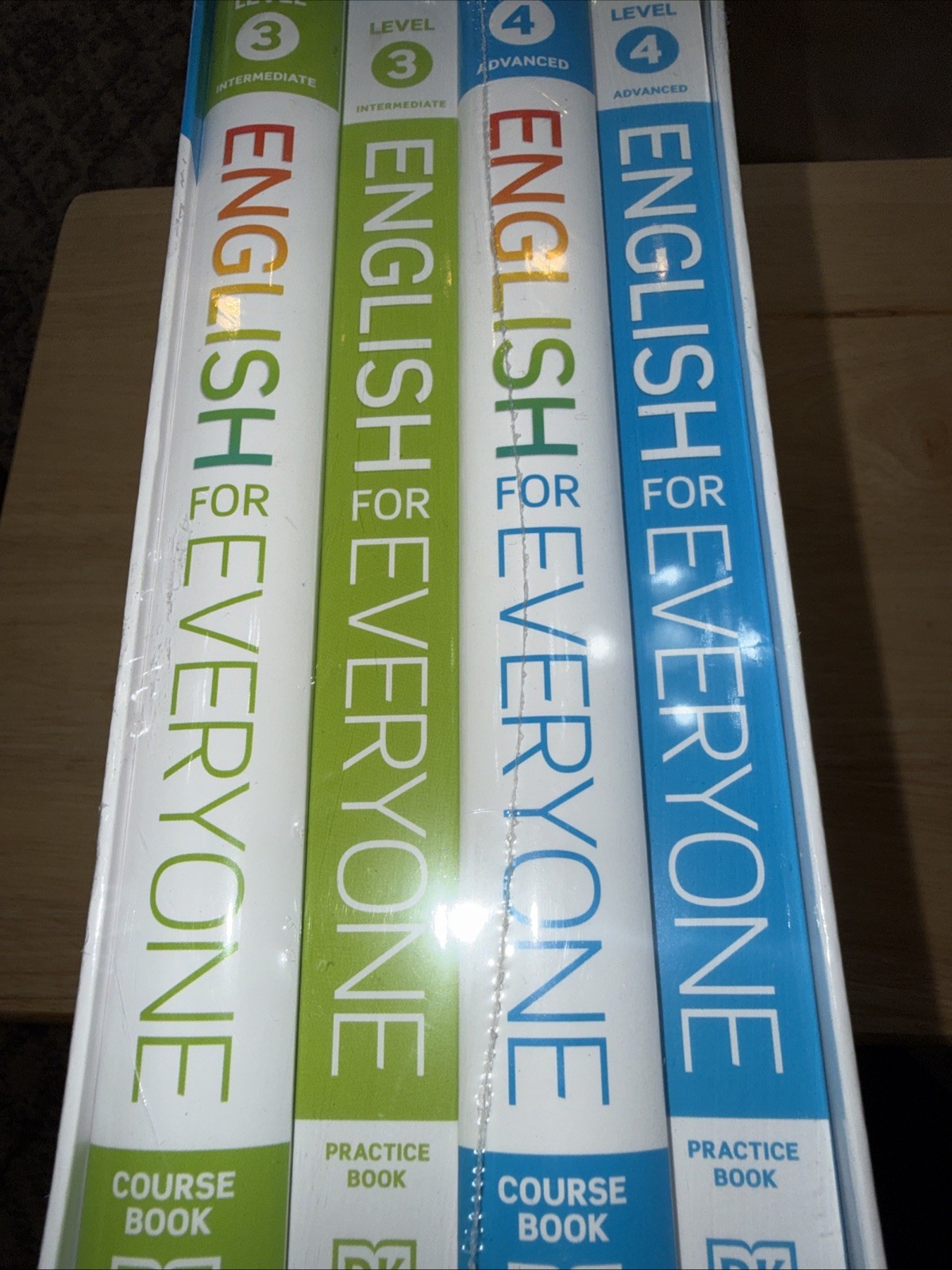 English for Everyone Intermediate and Advanced Box Set by DK Paperback Book