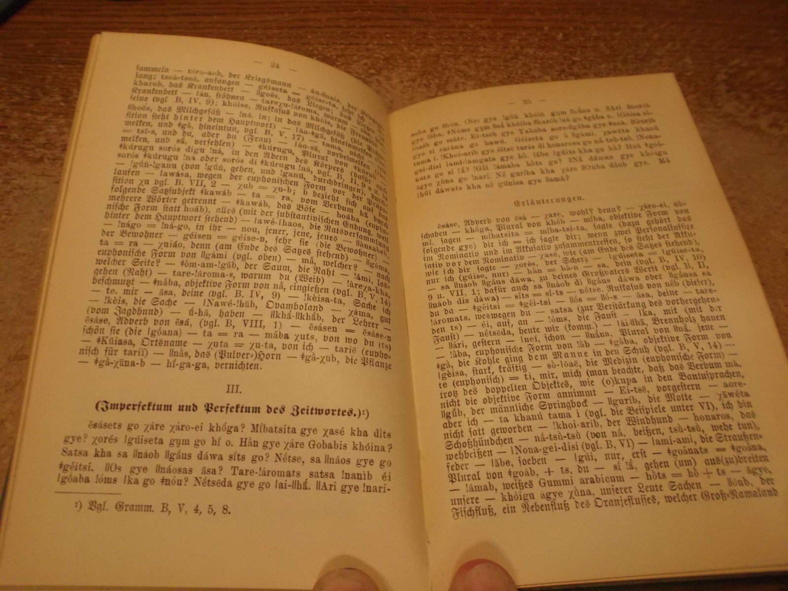 5 – Library of Linguistics – Siamese, Hindustani, Swahili & Russian – in German