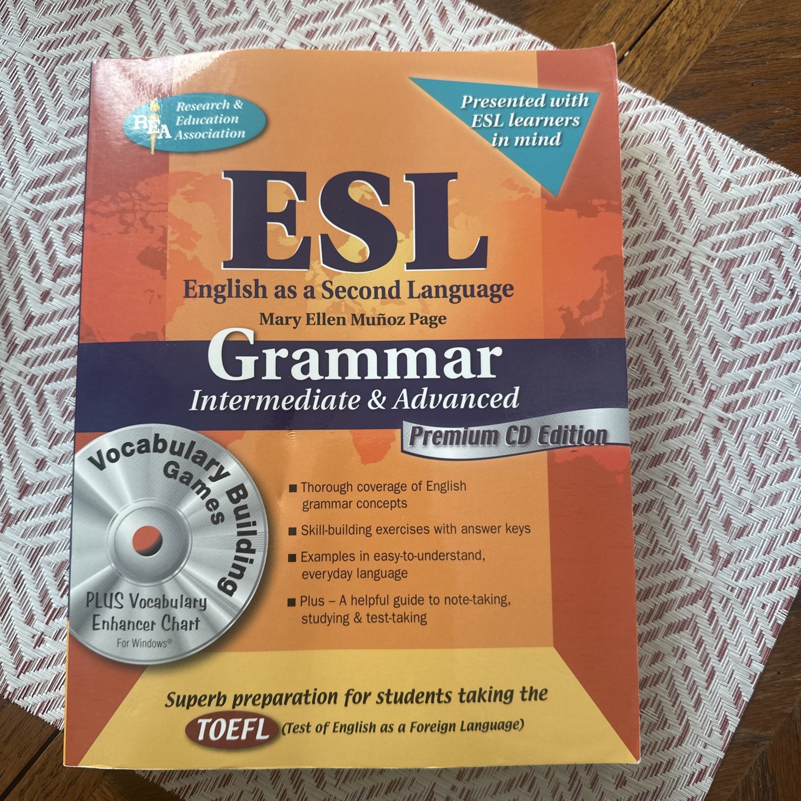 English As a Second Language Ser.: ESL Intermediate/Advanced Grammar