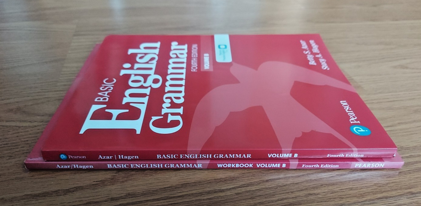 2 Books Basic English Grammar Volume B with Essential Online Resources, Workbook