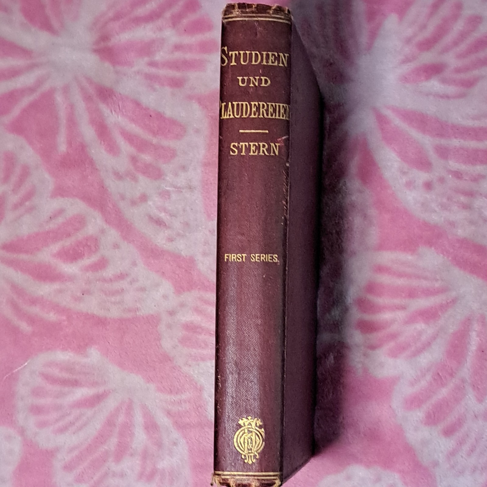 Studien und Plaudereien First Series Stern 1898 18th Ed Revised German Henry Ho…