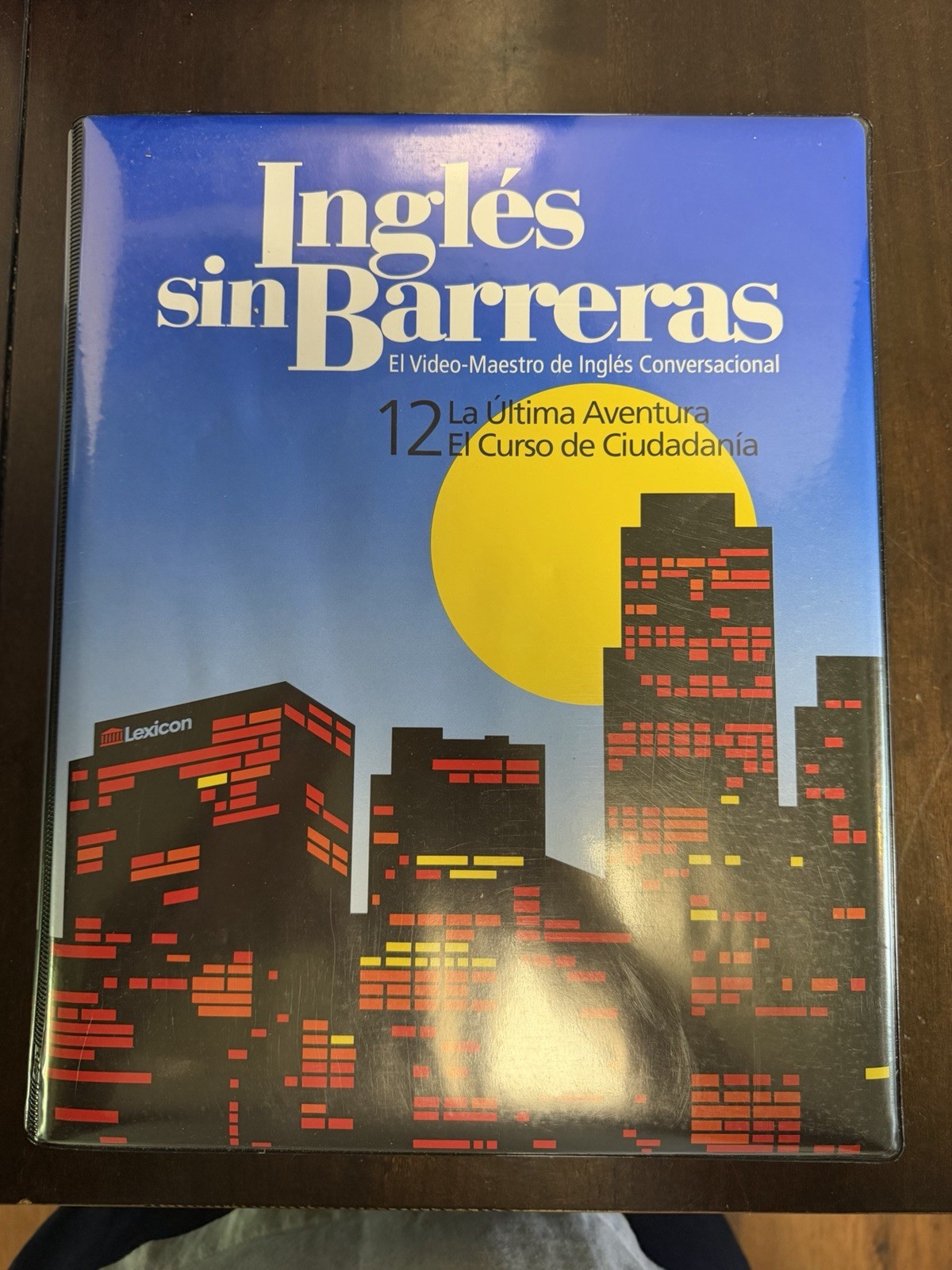 Ingles sin Barreras Vol 1-12 Near Complete: 11 Manuals, 12 Workbooks, 12 VHS.