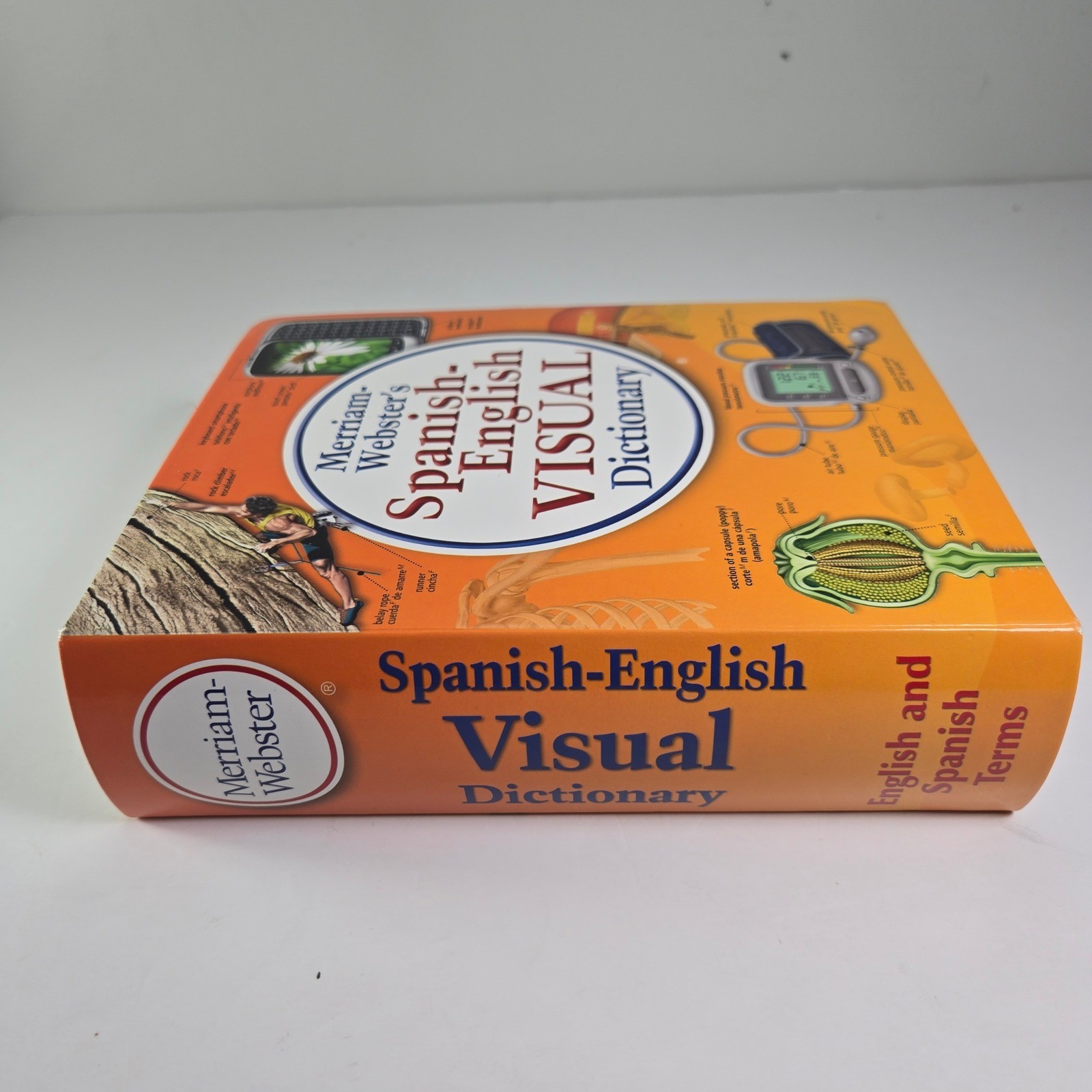Merriam Webster Spanish English Visual Dictionary Comprehensiv Language Learning