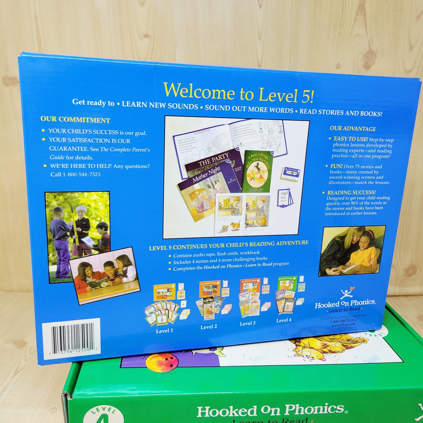 Hooked on Phonics Kits Levels 3 4 5 Learn to Read Sets Books Cassettes Cards New