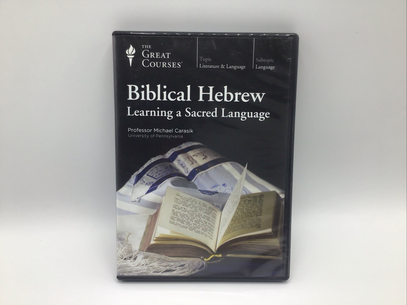 TGC Biblical Hebrew : Learning a Sacred Language by Michael Carasik DVD