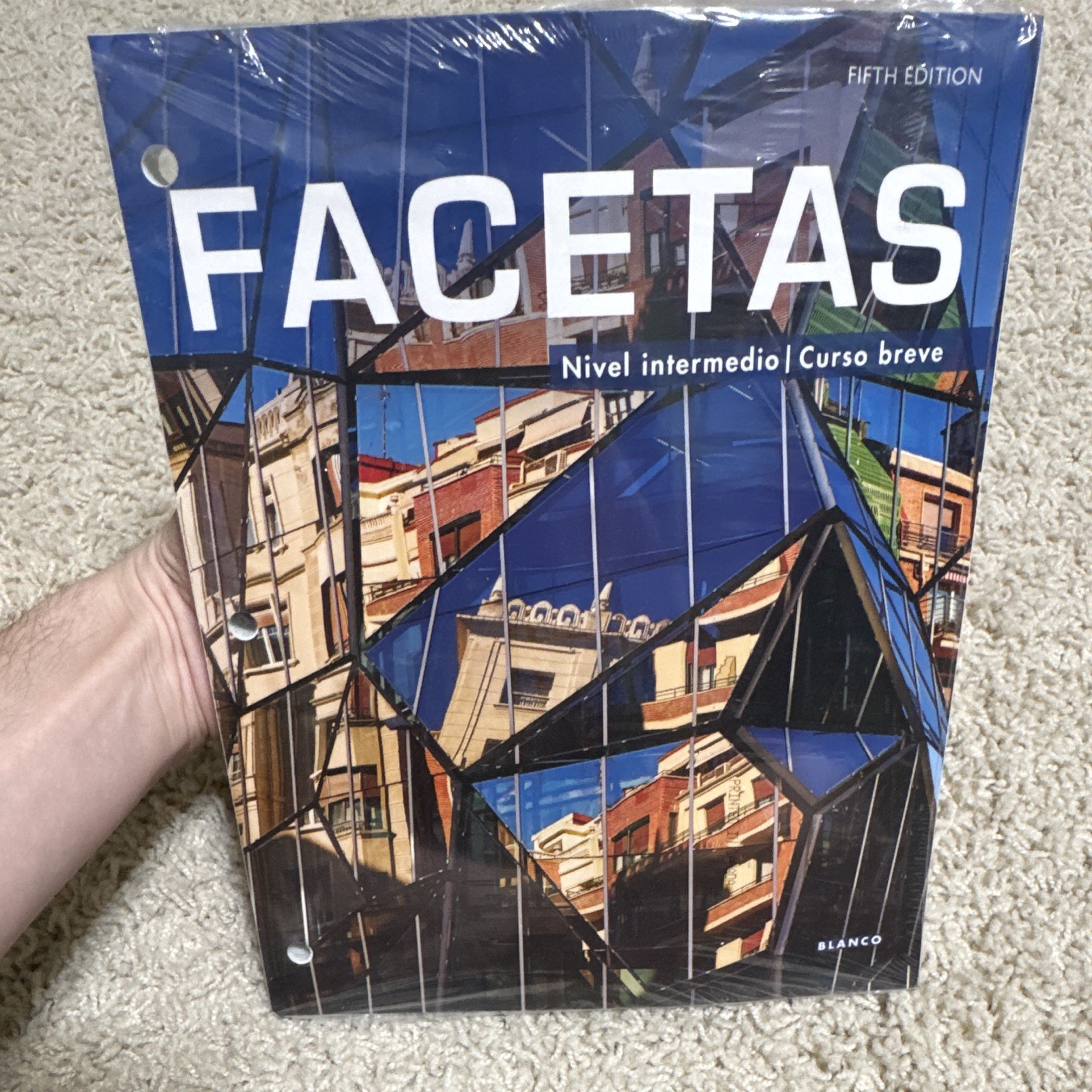 Vista Higher Learning VHL Facetas Intermediate Spanish Course Book 5th Edition