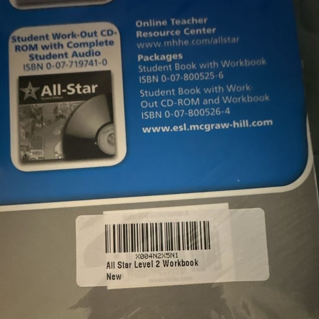 All-Star Second Edition Level 2 Workbook
