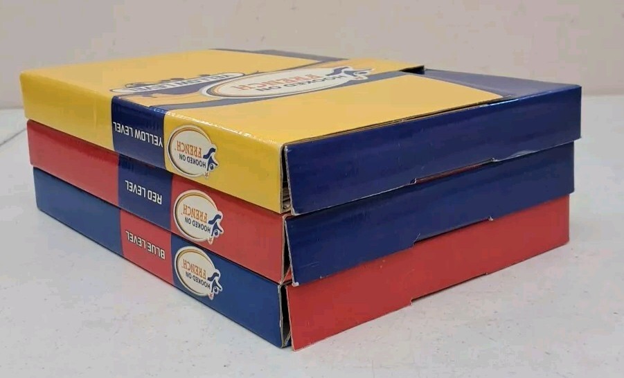 Hooked On French-Red Blue Yellow Levels-Includes CD-ROMs Workbooks Flashcards…