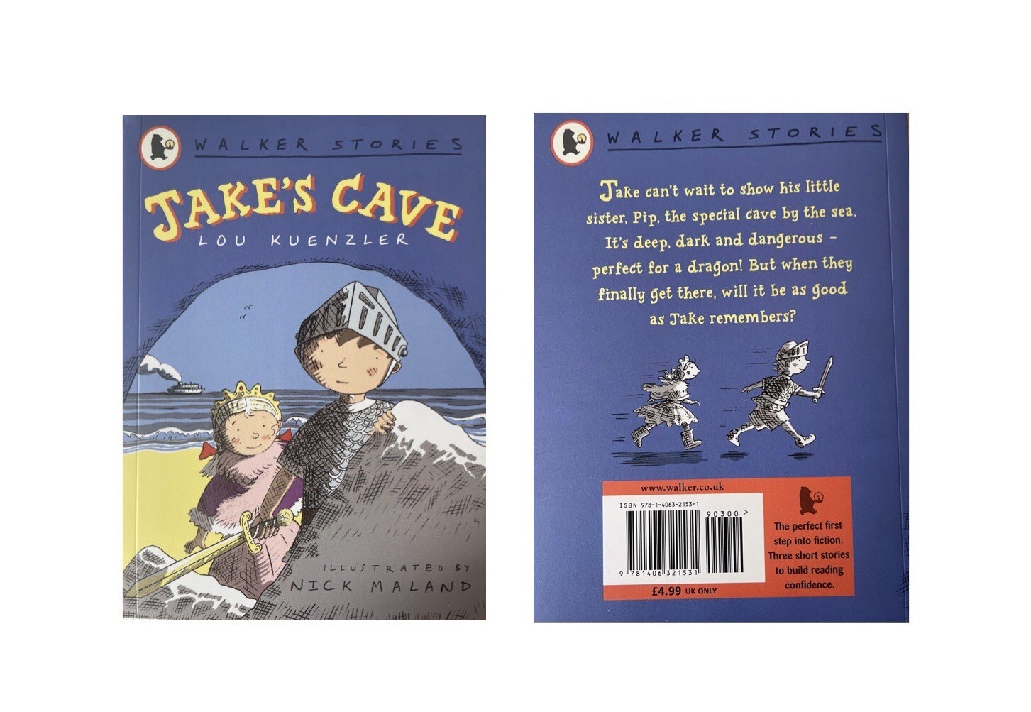 1 Set Containing 5 Walker Stories Books Builds Reading Confidence