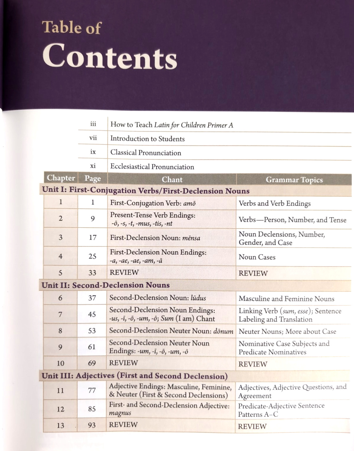 Latin for Children: Primer A – Revised Edition Workbook by Drs Larsen and Perrin