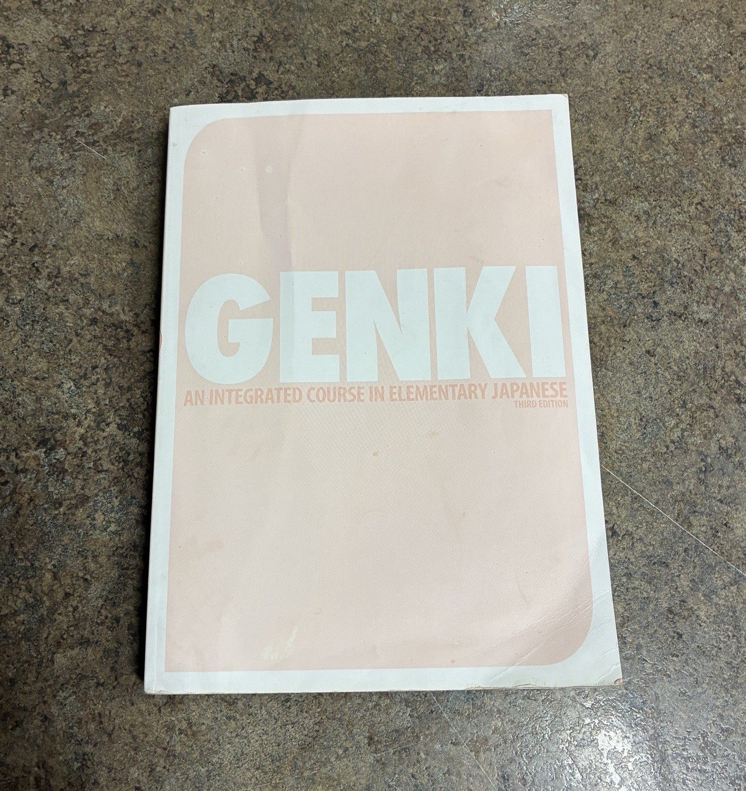 Genki Textbook Volume 1, 3rd edition