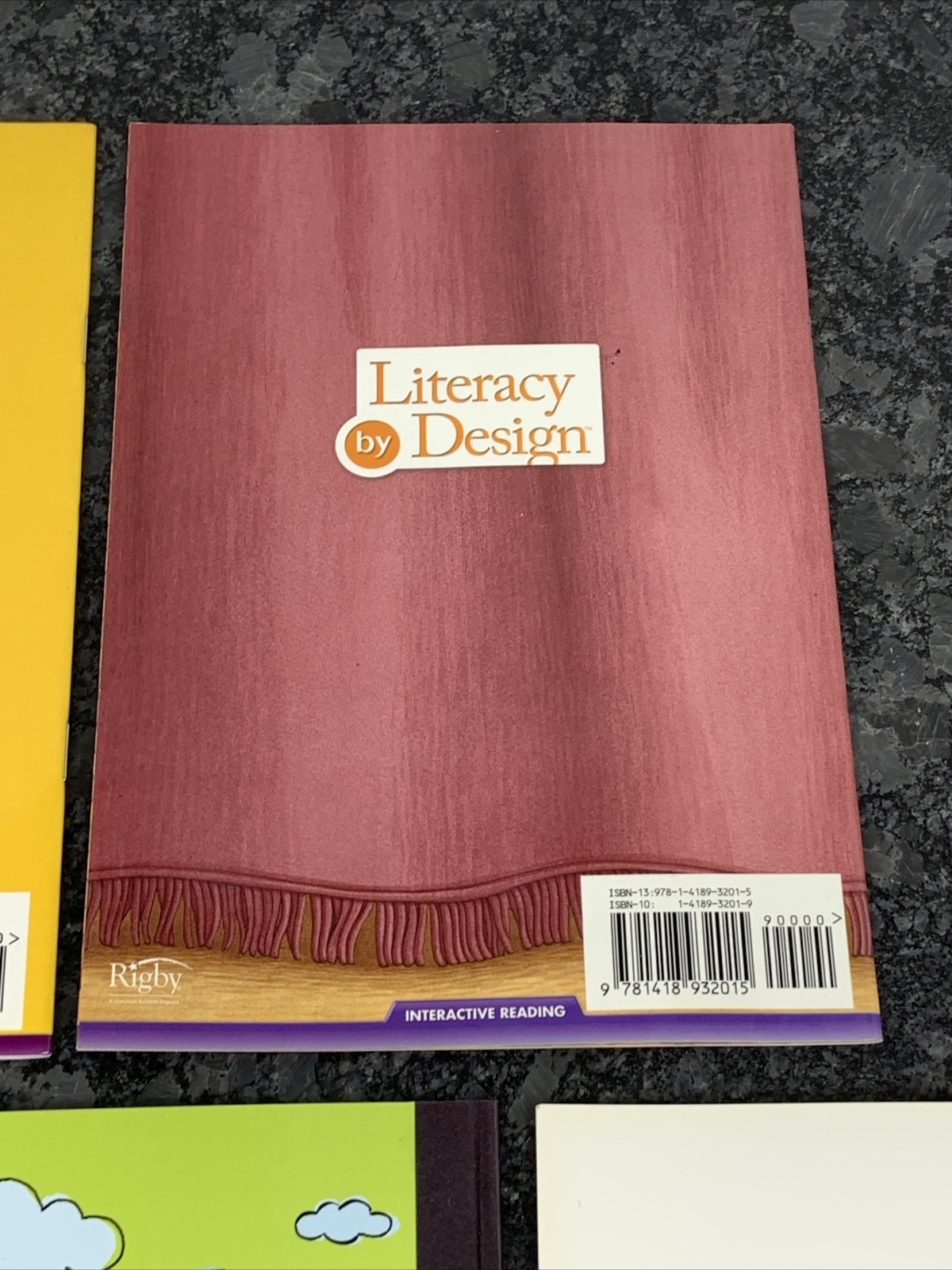 Lot of 7 Rigby Literacy By Design Interactive Reading Homeschool Story Books NEW