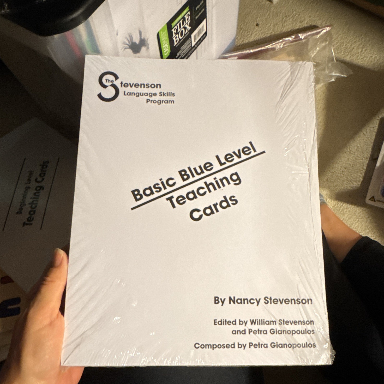 Stevenson Language Skills Program Beginning Teaching Cards Workbooks