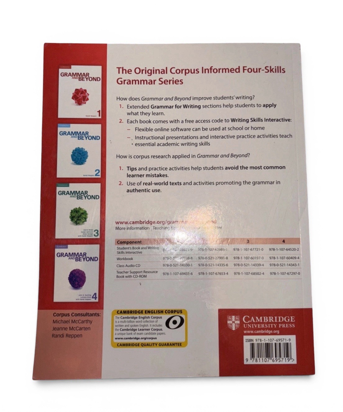 Grammar and Beyond Level 1 Student’s Book & Writing Skills Interactive Pack