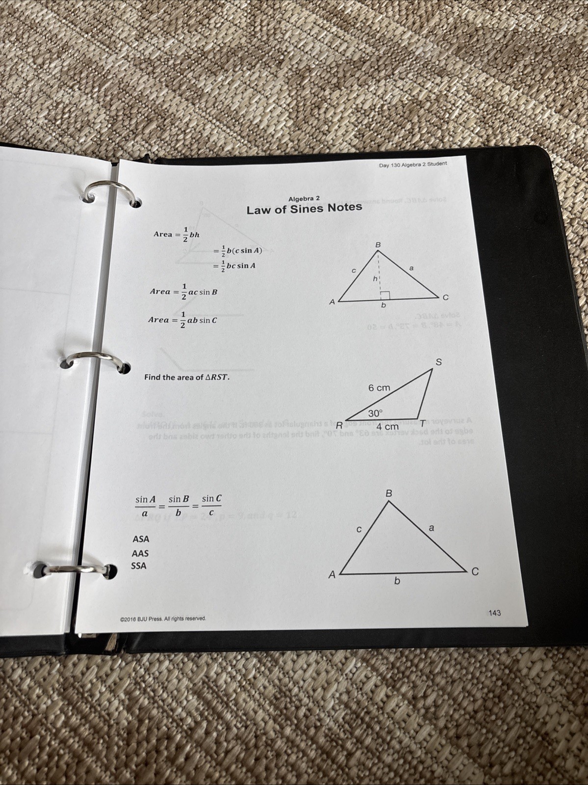 Bob Jones Algebra 2 Third Edition