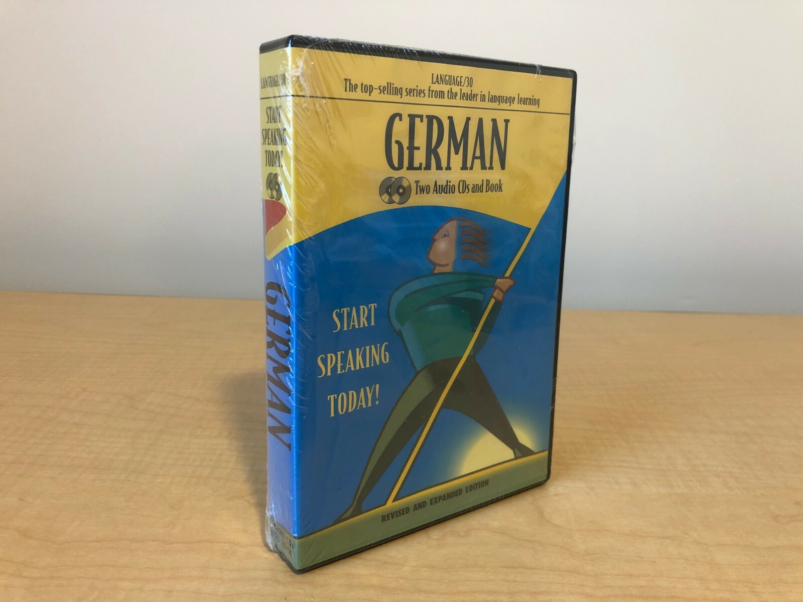 LANGUAGE/30 German (2 Audio CDs & Printed Phrase Book) – NEW/SEALED!