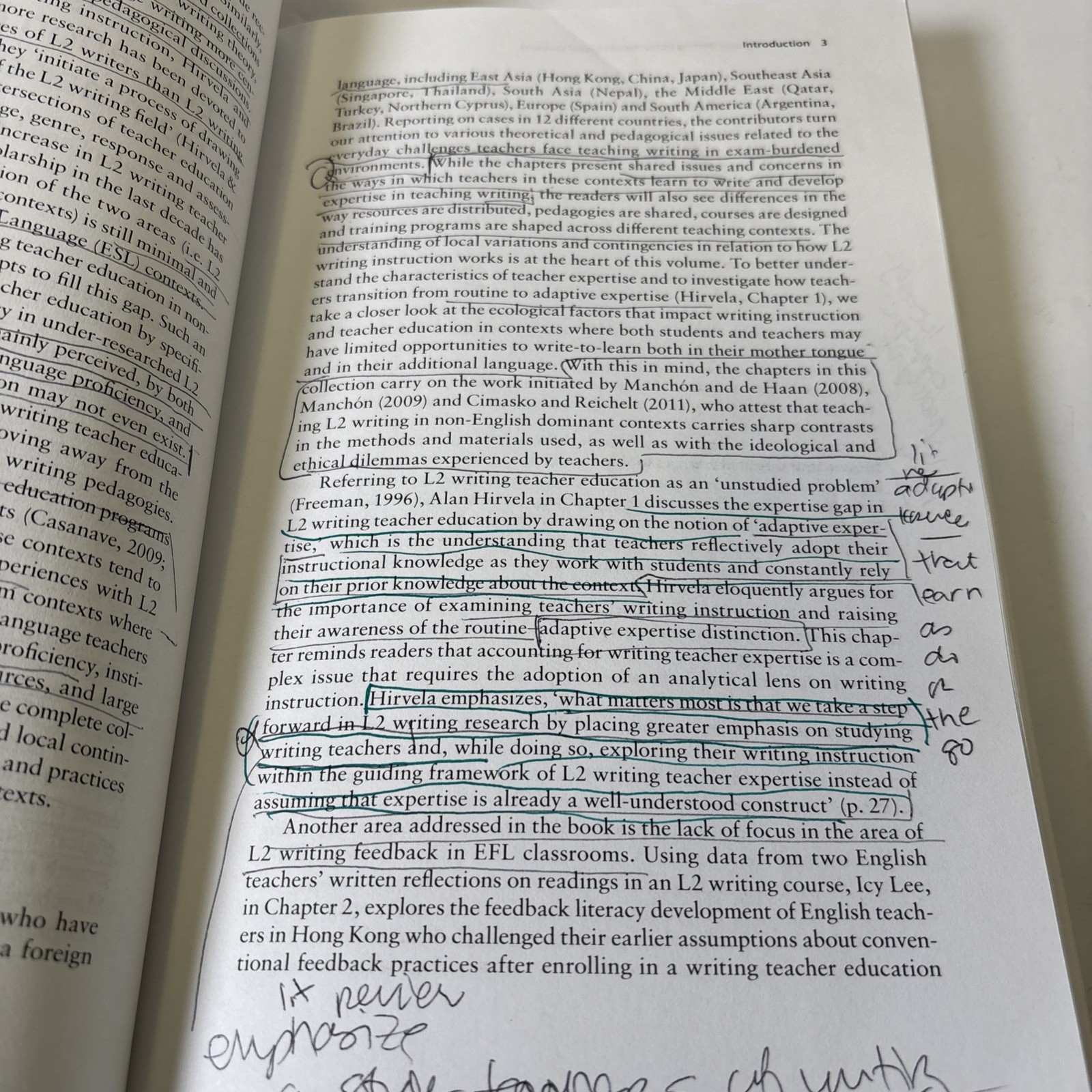 Second Language Writing Instruction in Global Contexts. Acceptable Condition.
