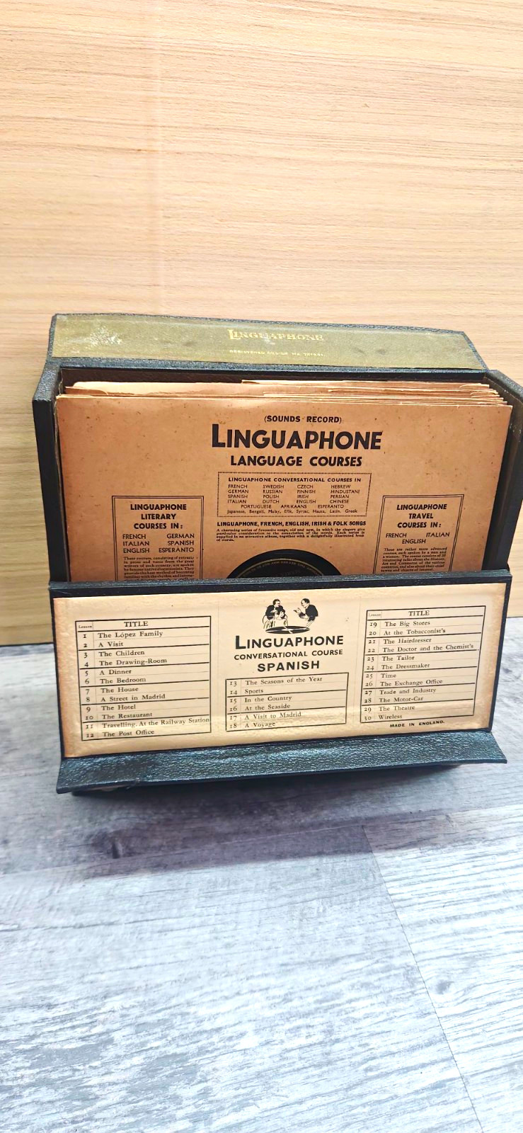 Linguaphone Conversational Course Spanish Language Course Box Set