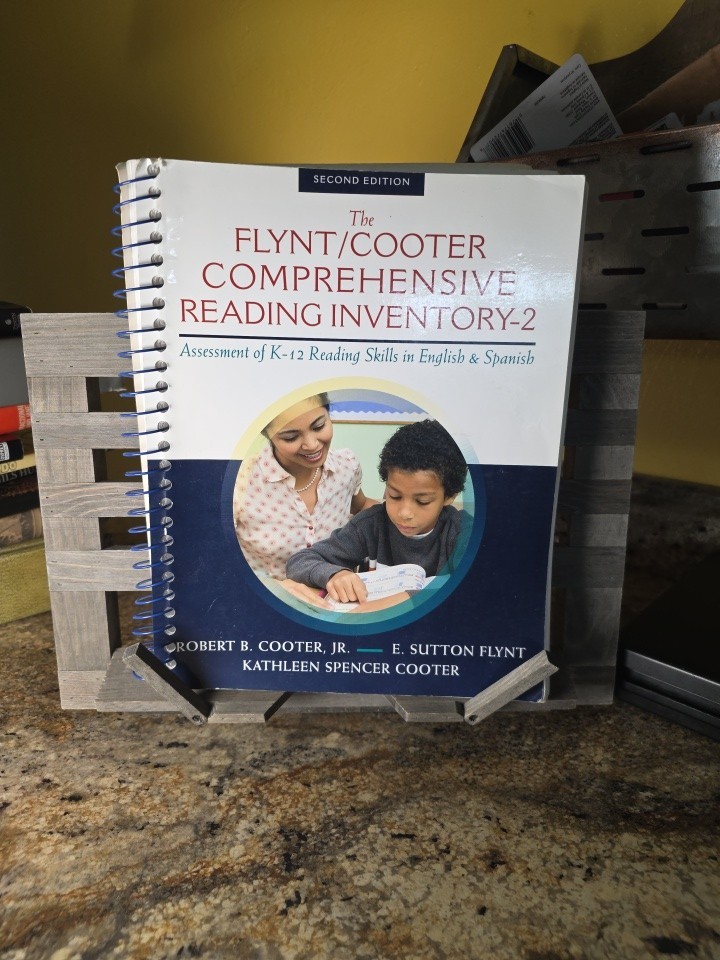 Flynt Cooter Comprehensive Reading Inventory 2 CRI-2 Textbook 2nd Ed Spiral