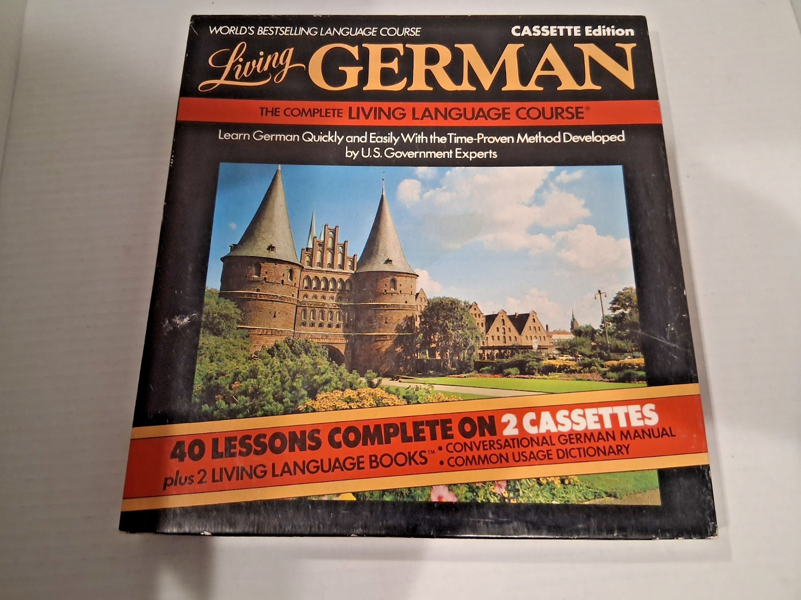 Living German Complete Language Course 2 Cassette Edition 40 Lessons 1 Book